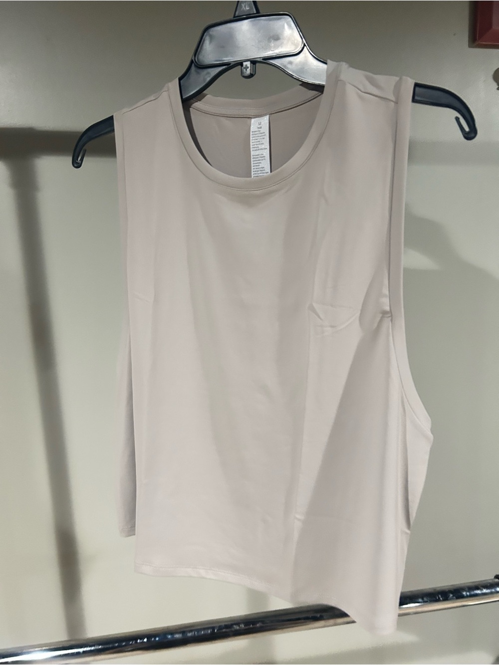Everyday Crewneck Muscle Tank - Cream